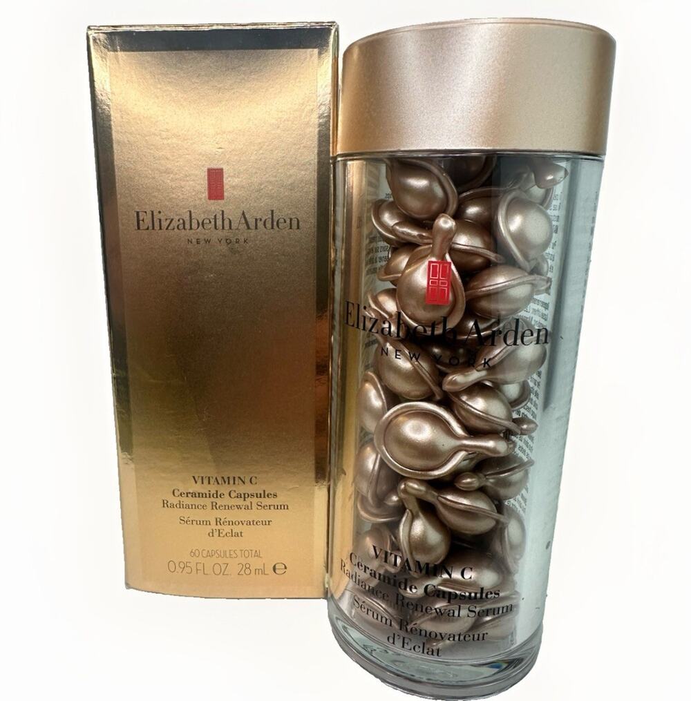 Elizabeth Arden Vitamin C Ceramide Capsules Radiance Renewal Serum 60ct New